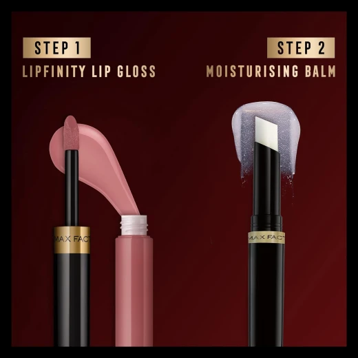 Max Factor Lipfinity Pearly Nude Matte Lipstick Long Lasting Wear Makeup for Vibrant Lips - Max Factor - Image 4