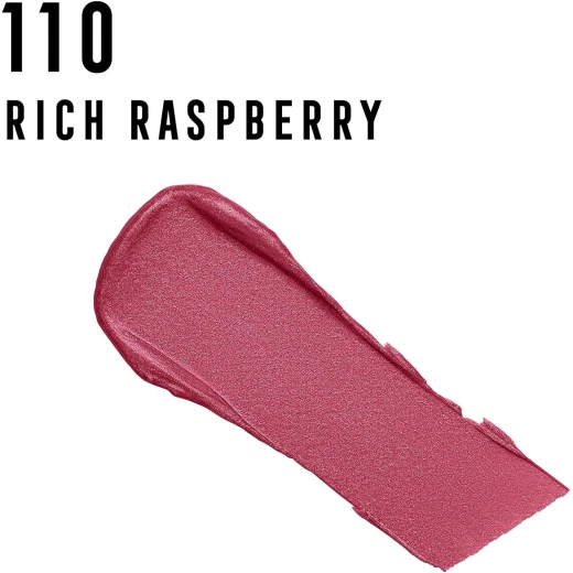 Max Factor Colour Elixir Lipstick, 110 RICH RASPBERRY - Max Factor - Image 3