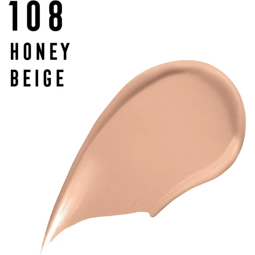 Max Factor Facefinity Matte Foundation Honey Beige Full Coverage Oil Free Makeup 30ml - Max Factor - Image 3