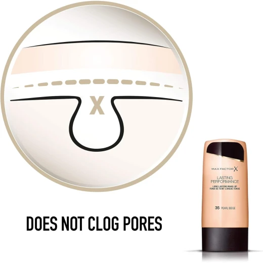 Max Factor Lasting Performance Foundation 35 Pearl Beige - Max Factor - Image 2
