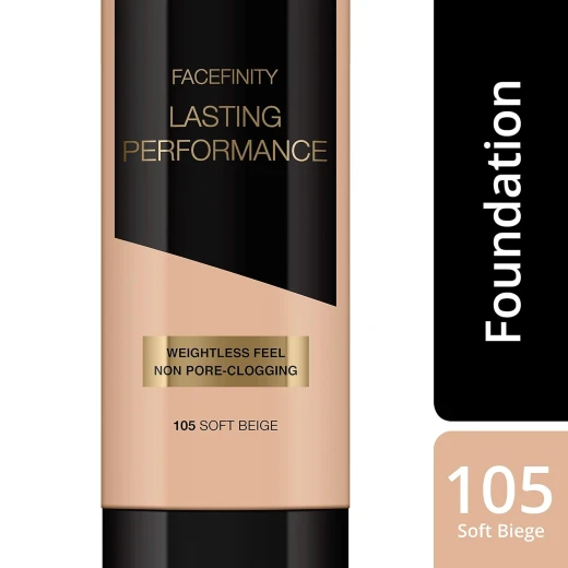Max Factor Lasting Performance Matte Foundation Soft Beige Full Coverage Oil Control Flawless Finish Makeup - Max Factor - Image 2