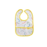BabyJem Double Sided Resistant Bib SmileyFace Yellow - BabyJem