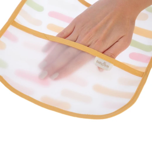 BabyJem Double Sided Resistant Bib Pastel - BabyJem - Image 6