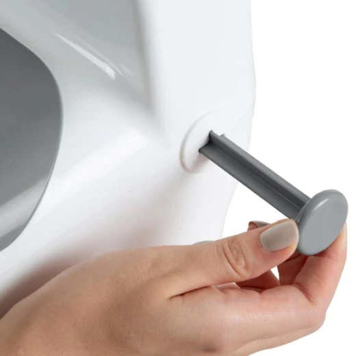 BabyJem Potty Training W/ Flush Sound, White - BabyJem - Image 2
