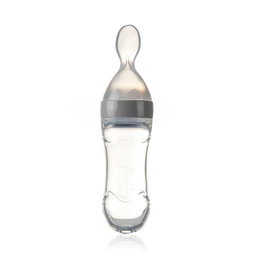 BabyJem Squeezing Bottle, Grey - BabyJem - Image 4