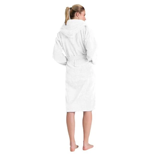 Cannon Plain Bathrobe 100% Cotton, XL, White, 1 Piece - BabyJem - Image 3