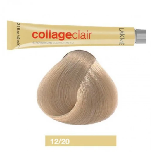 Lakme Collage Clair Superblonding Pearl Light Blonde Cream Hair Color 12/20 Lakme Collage Clair Superblonding Pearl Light Blonde Cream Hair Color 12/20