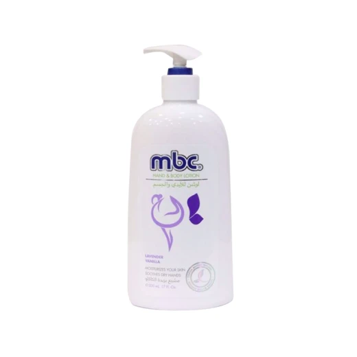 MBC Lotion for hands and body with lavender 500 ml MBC Lotion for hands and body with lavender 500 ml