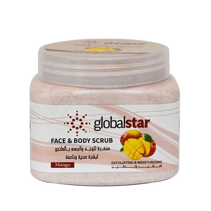Globalstar Mango Face and Body Scrub - 500Ml - Global Star