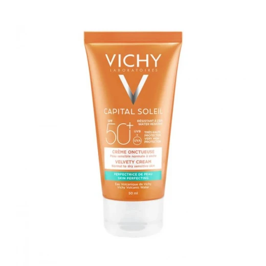 كريم واقي من الشمس كابيتال سولي بلمسة مخملية +SPF50 من فيشي 50مل كريم واقي من الشمس كابيتال سولي بلمسة مخملية +SPF50 من فيشي 50مل