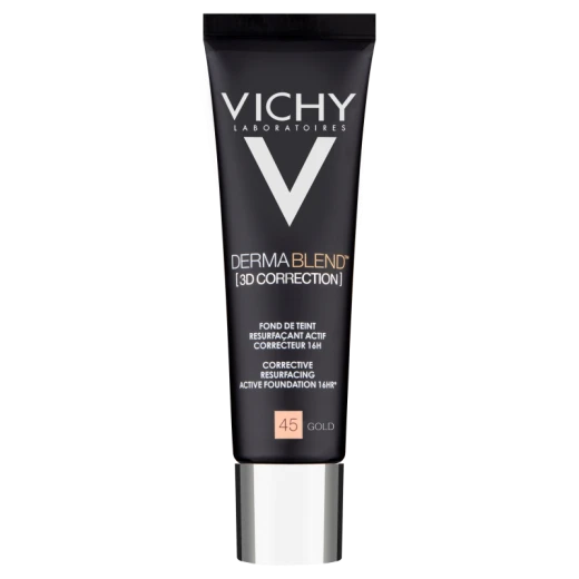 Vichy Dermablend 3D Correction Gold Foundation No.45 30ml Vichy Dermablend 3D Correction Gold Foundation No.45 30ml