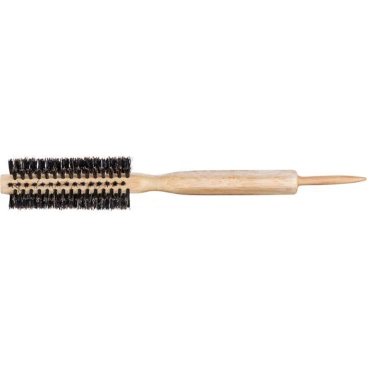Real Wooden Round Brush with Boar Bristle 13mm - Real - Image 2