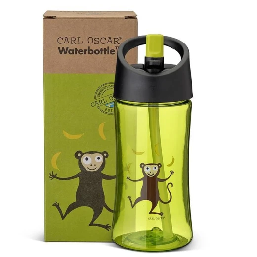 Carl Oscar 2 in 1 bottle, drinking bottle with food cup and spout for children Carl Oscar 2 in 1 bottle, drinking bottle with food cup and spout for children