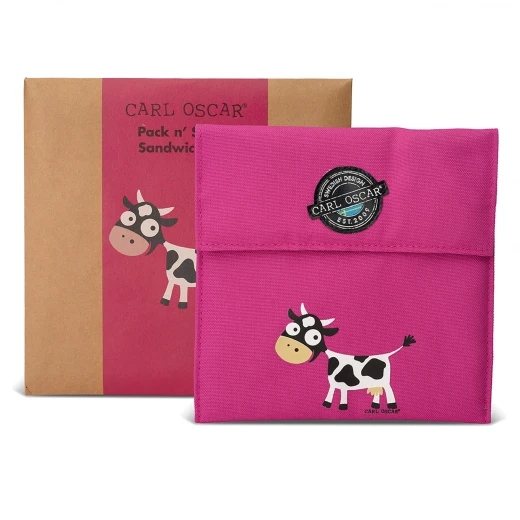 Carl Oscar - Pack 'n Snack - Sandwich bag - reusable sandwich bag - children Carl Oscar - Pack 'n Snack - Sandwich bag - reusable sandwich bag - children
