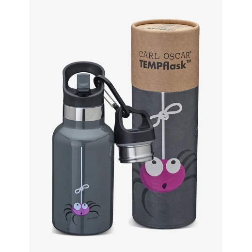 Carl Oscar Tempflask, Kids 0.35 L - Grey - Meal time Carl Oscar Tempflask, Kids 0.35 L - Grey - Meal time