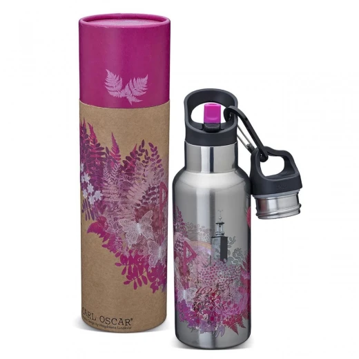Carl Oscar Wisdom Templasque Thermal Bottle 0.5 L - Purple Carl Oscar Wisdom Templasque Thermal Bottle 0.5 L - Purple