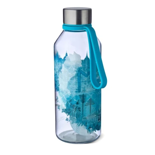 Carl Oscar Runes Wisdom Flask Water bottle 0.65 L -Turquoise - Carl Oscar - Image 2