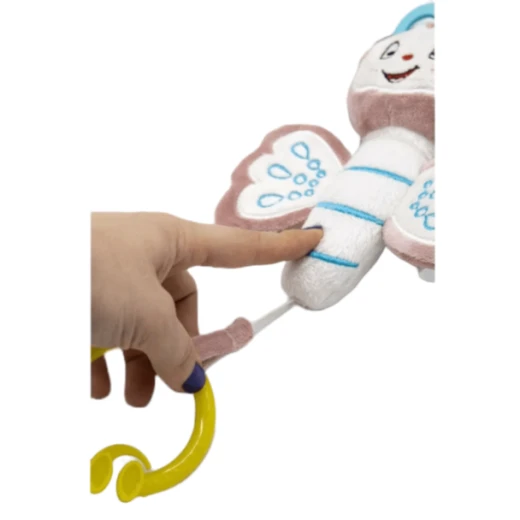 Babyjem Vibrating Baby Butterfly Toy / Rose - BabyJem - Image 2