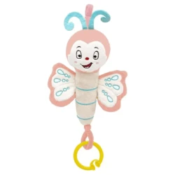 Babyjem Vibrating Baby Butterfly Toy / Rose