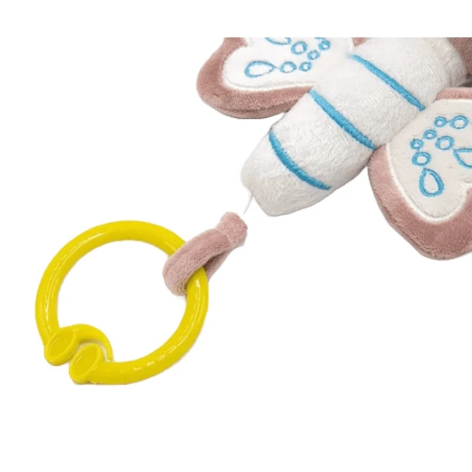 Babyjem Vibrating Baby Butterfly Toy / Rose - BabyJem - Image 4