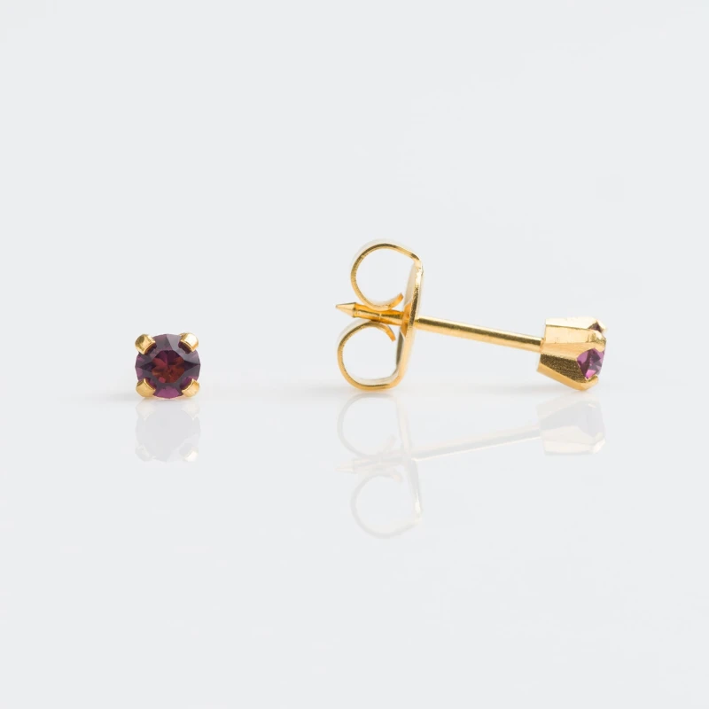Studex Gold Plated Heartlite Rose, 3 Mm For Kids - Studex