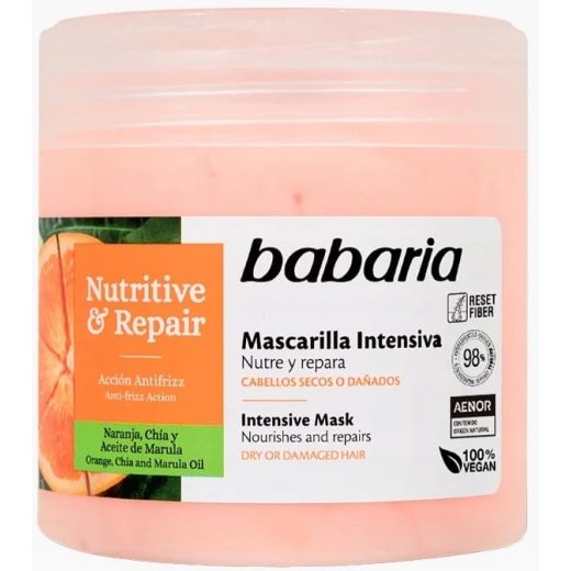 Babaria Nutritive & Repair Mask 500Ml Babaria Nutritive & Repair Mask 500Ml