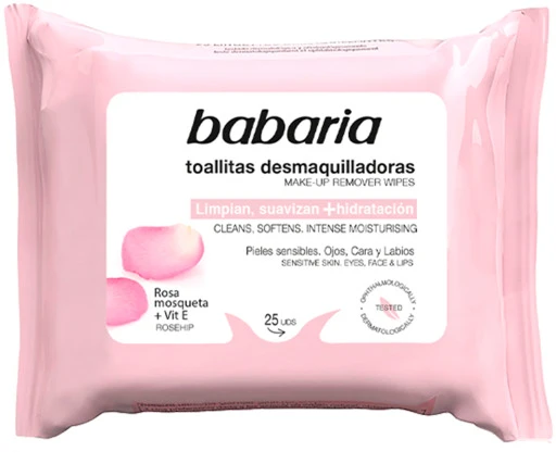 Babaria Rosehip Cleansing Wipes Babaria Rosehip Cleansing Wipes