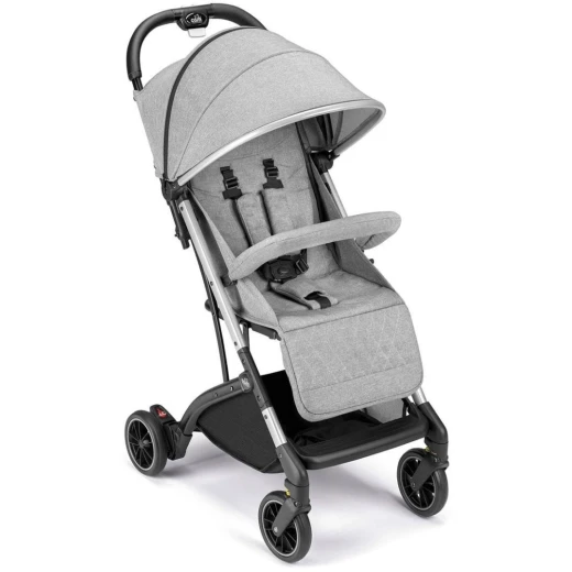 Cam Compass Stroller, Gray and Silver Chassis