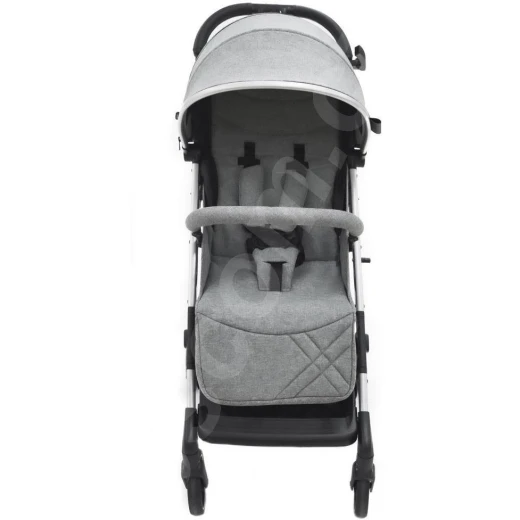 Cam Compass Stroller, Gray and Silver Chassis - Cam - Image 5