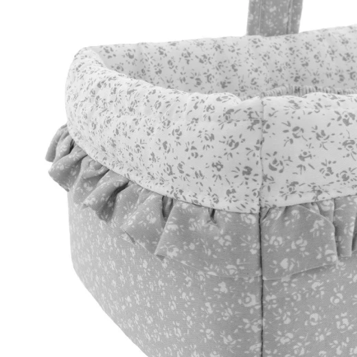 Cambrass Layette Basket  Liberty Grey - Cambrass - Image 3