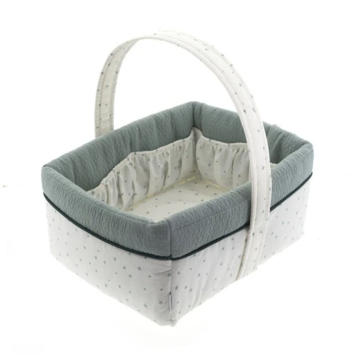 Cambrass Layette Basket Magia Green Cambrass Layette Basket Magia Green