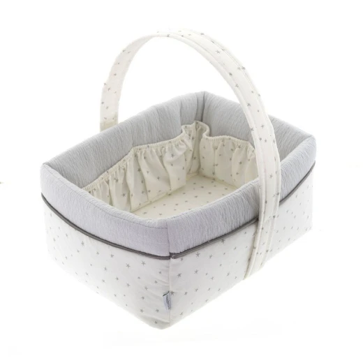 Cambrass Layette Basket Magia Grey Cambrass Layette Basket Magia Grey