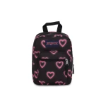 JanSport Big Break Lunch Bag, Happy Hearts Black - JanSport