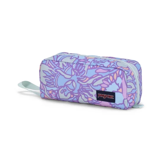 JanSport Perfect Pouch, Fluid Floral Pastel Lilac - JanSport - Image 4
