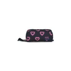JanSport Perfect Pouch, Happy Heart Black