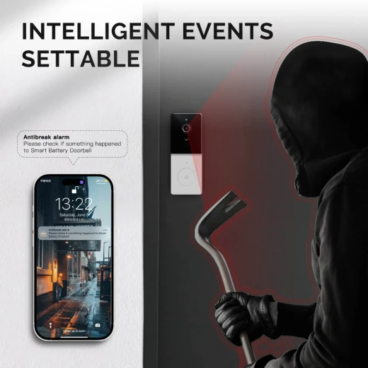 Moes Tuya Smart Doorbell WIFI - MOES - Image 5