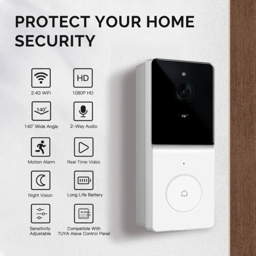Moes Tuya Smart Doorbell WIFI - MOES - Image 3