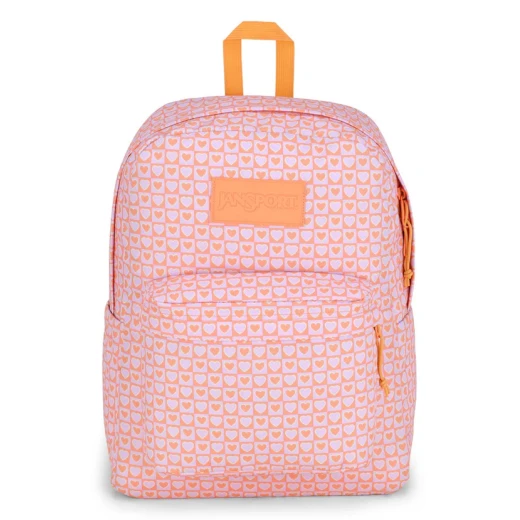 JanSport SuperBreak Plus Backpack –Hyped Hearts Pink– 42×32×13 cm – 26 L – Fits 15″ Laptop JanSport SuperBreak Plus Backpack –Hyped Hearts Pink– 42×32×13 cm – 26 L – Fits 15″ Laptop