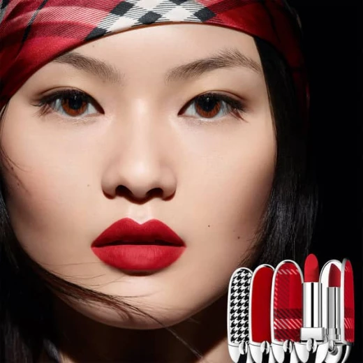 Guerlain Rouge G Luxurious Velvet Matte Lipstick - 214 Flame Red - Guerlain - Image 2