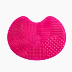Sigma Beauty Spa Express Makeup Brush Cleaning Mat Compact Design Silicone for Makeup Brush Care and Travel