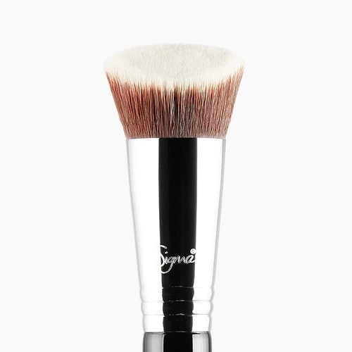 فرشاة سيجما بيوتي F89 كابوكي لتثبيت البودرة بتصميم زاوية تغطية كاملة أداة مكياج - Sigma beauty - Image 3