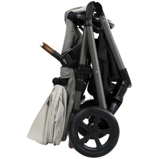 Joie Aeria Oyster Stroller - Lightweight & Compact Design for Newborns & Toddlers. Enhanced Comfort and Adaptability. Features a sleek, modern design, suitable for children up to 22 kg. Perfect for urban adventures! - Joie - Image 4