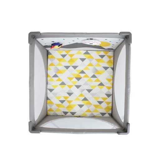 Joie Cheer Little Explorer Playpen: Portable & Safe Baby Playard for Playtime and Naps. Easy to assemble, this playard offers a secure space for your child to explore and rest. Perfect for indoor and outdoor use. Features a durable, easy-to-clean design. Provides peace of mind - Joie - Image 2