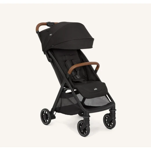 Joie Pact Pro Shale Stroller: Lightweight & Compact Baby Buggy for Easy Travel. Featuring a One-Hand Fold, Reclining Seat, and UPF 50+ Sun Canopy. Perfect for Newborns & Toddlers. - Joie - Image 4