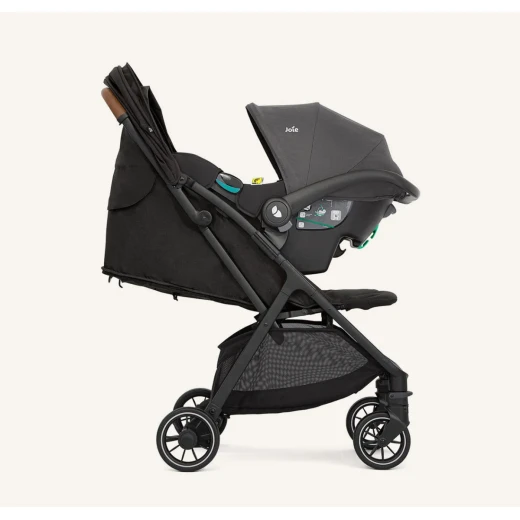Joie Pact Pro Shale Stroller: Lightweight & Compact Baby Buggy for Easy Travel. Featuring a One-Hand Fold, Reclining Seat, and UPF 50+ Sun Canopy. Perfect for Newborns & Toddlers. - Joie - Image 5