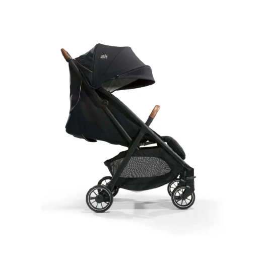 Joie Parcel Lightweight Stroller in Eclipse: Compact Fold Design, Travel-Friendly with Included Accessories. Easy to Maneuver and Store, Ideal for Everyday Use and On-the-Go Parents. Features Smooth Ride and Adjustable Features. - Joie - Image 4
