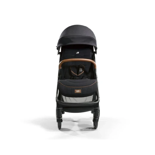 Joie Parcel Lightweight Stroller in Eclipse: Compact Fold Design, Travel-Friendly with Included Accessories. Easy to Maneuver and Store, Ideal for Everyday Use and On-the-Go Parents. Features Smooth Ride and Adjustable Features. - Joie - Image 5