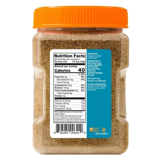BetterBody Foods Organic Coconut Sugar 680g - Better Body Food - Image 5