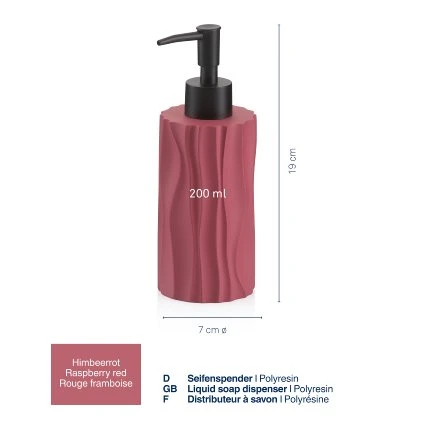 Kela Liquid Soap Dispenser Merida Red - Kela - Image 2