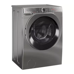 غسالة ومجفف هوفر Wash 600 – سعة 10 كجم – مزودة بالواي فاي – لون جرافيت – موديل H6DPB6106BCR8-80 – تصميم عملي يجمع بين الغسل والتجفيف بكفاءة عالية مع التحكم الذكي عن بُعد عبر التطبيق